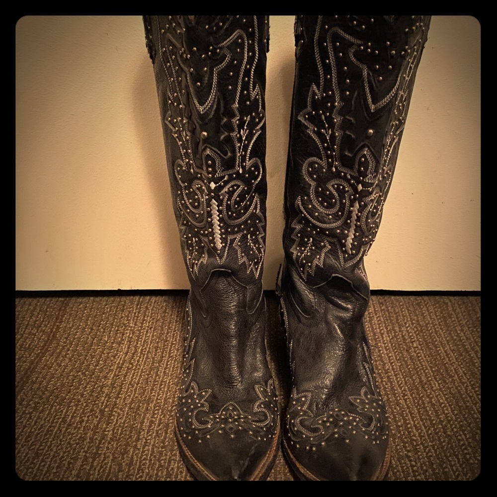 Johnny Ringo tall too cowboy boots